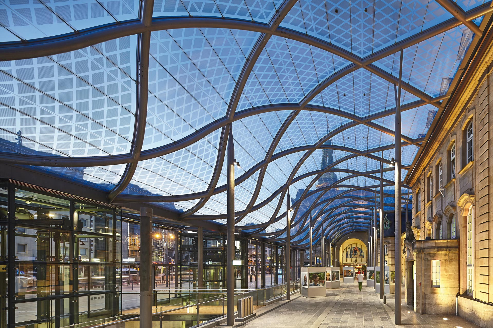 Projet "Gare de Luxembourg - Halle des voyageurs"